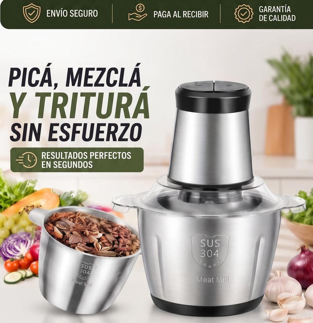 ⏳ Cocina más rápido y ahorra tiempo todos los días 🚚 Envío Gratis + Pago Contra Entrega