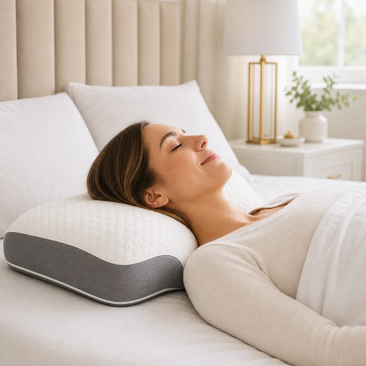 🔥 Promoción Exclusiva: Paga 1 y lleva 4 – Almohada CerviLux™ – Alivio cervical desde la primera noche